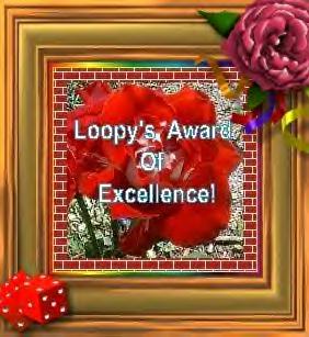 Loopy's Excellence Award